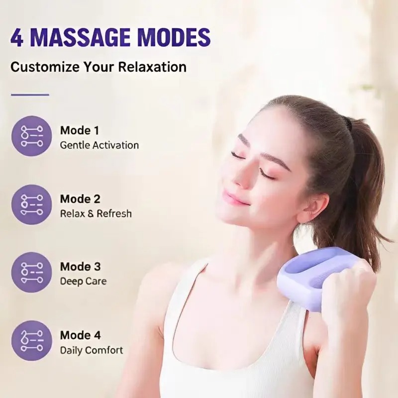 Electric Massage Gun Deep Tissue - Перезаряжаемый массажер для фасций, электрический перкуссионный
