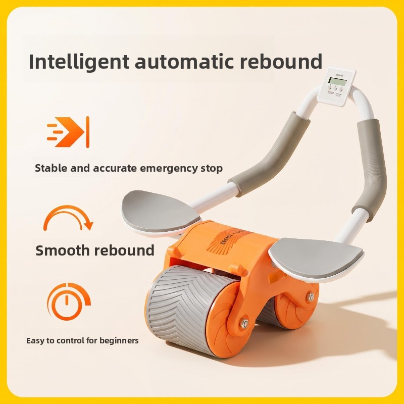Ab Roller Wheel With Elbow Support - Автоматический роликовый тренажер для пресса с