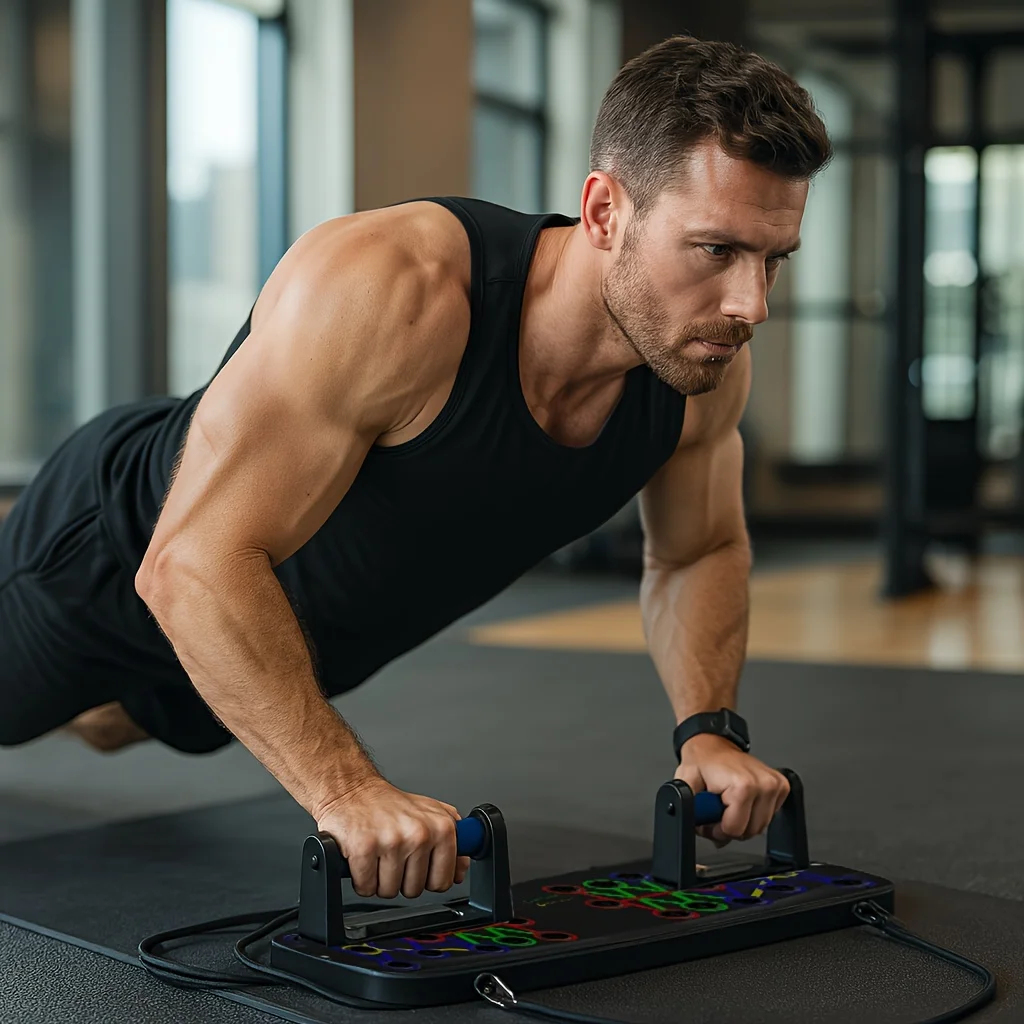 Push Up Board Foldable Multi Function - 1 шт. Складная многофункциональная доска для