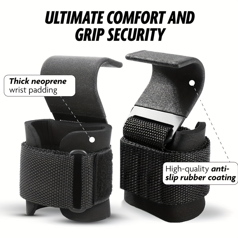 Крюки для поднятия тяжестей с  – обзор и цена Wrist Wraps Weightlifting Support