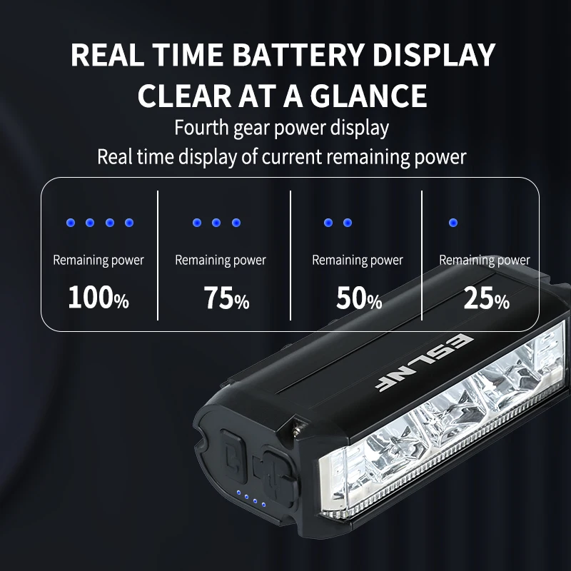 ESLNF 1000 люмен USB перезаряж – обзор и цена Rechargeable Bicycle Headlight 1000 Lumen