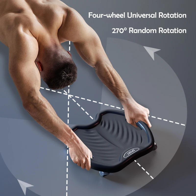 Дисковый ролик для упражнений, – обзор и цена Ab Roller Wheel With Elbow Support