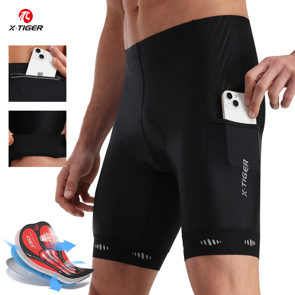 X-TIGER мужские велосипедные ш – обзор и цена Padded Cycling Shorts 5D Gel