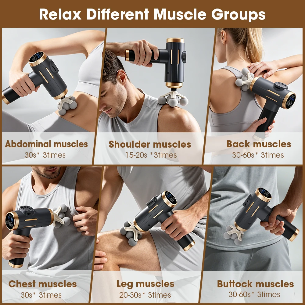 Электрический массажный пистол – обзор и цена Electric Massage Gun Deep Tissue
