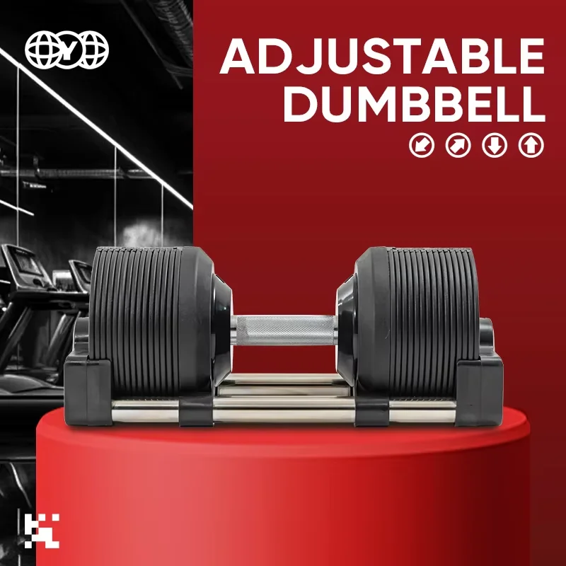 Регулируемая штанга для фитнес – обзор и цена Adjustable Dumbbell Pair 40Kg