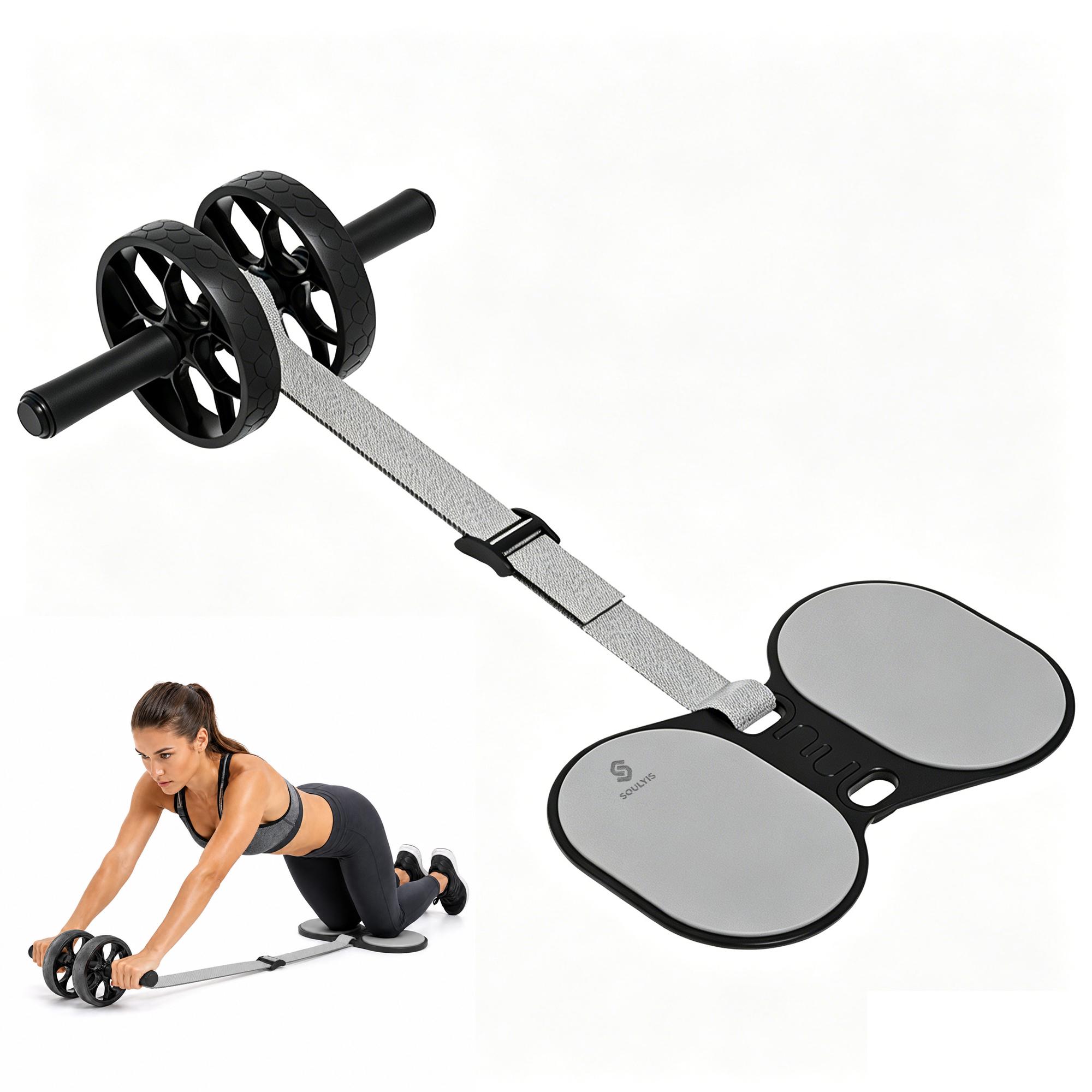 Двухколесный ролик для пресса  – обзор и цена Ab Roller Wheel With Elbow Support