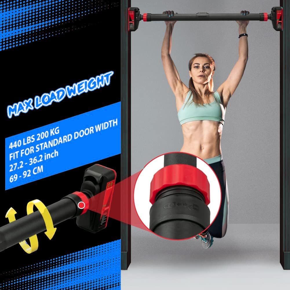 Регулируемый турник для дверно – обзор и цена Door Pull Up Bar No Screw