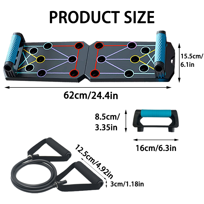 Портативный многофункциональны – обзор и цена Push Up Board Foldable Multi Function